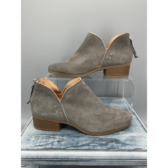NEW Kenneth Cole Women’s Side Skip Booties Gray Size 5.5 - Picture 2 of 10